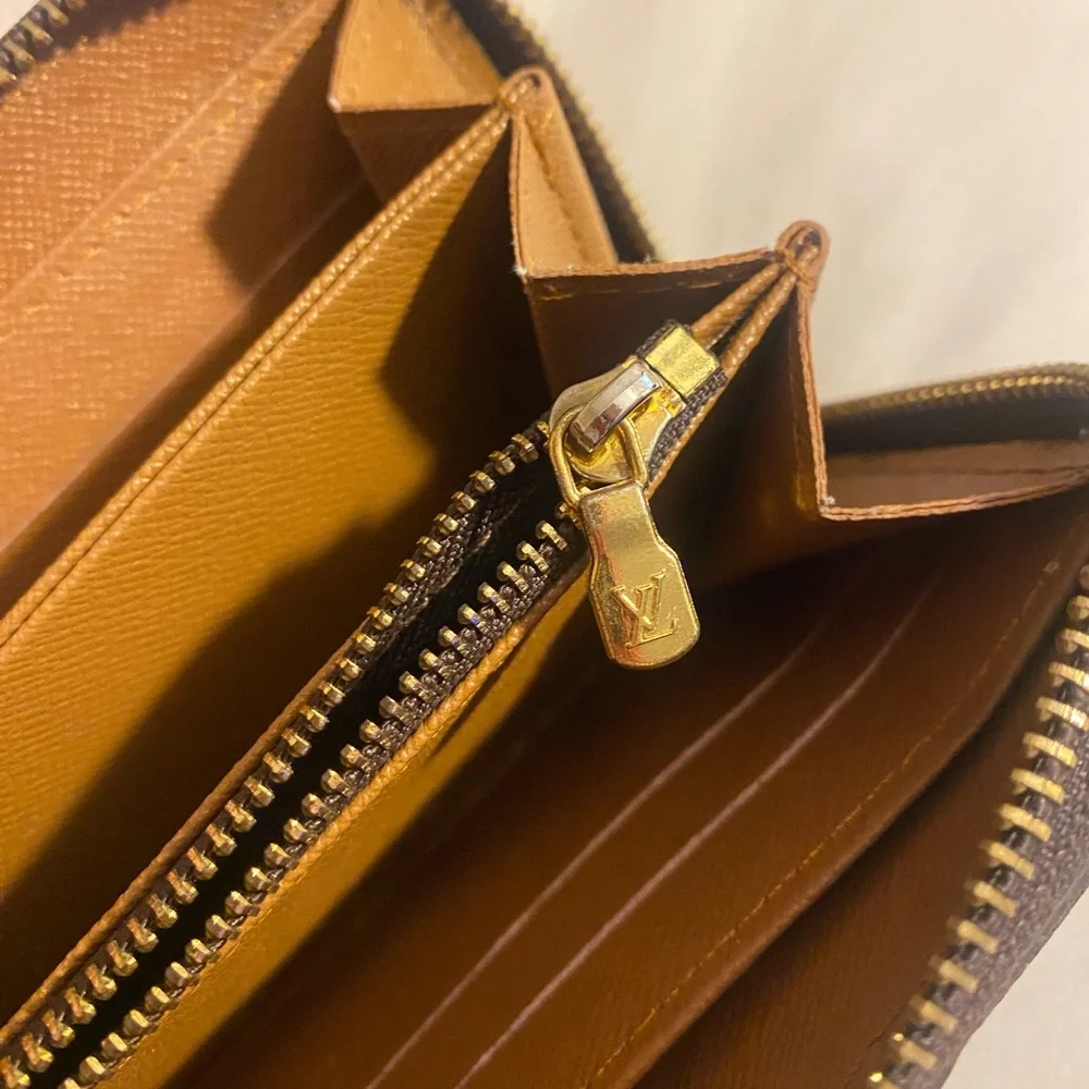 Monogram Zipper Wallet - Picture 6 of 7